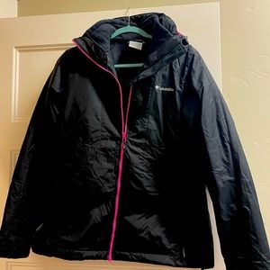 Columbia interchangeable winter jacket